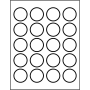 Staples 8 tab template download! Template For Avery 6582 Multipurpose Round Labels 1 5 8 Diameter Avery Com