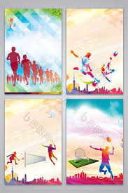 Hand Drawn Colorful Sport Sports Poster Background Image Backgrounds Psd Free Download Pikbest How To Draw Hands Background Images Sport Poster