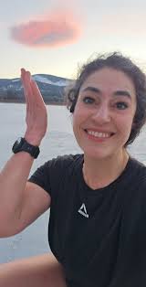 Celebrating mom's birthday with a run and bike ride