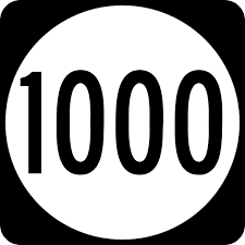 1000 or thousand may refer to: File Circle Sign 1000 Svg Wikipedia