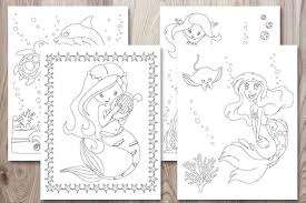 This item is free for personal use only. 11 Free Printable Mermaid Coloring Pages No Prep Activity For Kids The Artisan Life