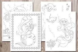 Choose your favorite mermaid coloring pages for adults and color it in bright colors. 11 Free Printable Mermaid Coloring Pages No Prep Activity For Kids The Artisan Life