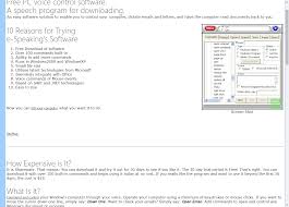Free Pc Voice Control Software Speech And Voice Recognition Free To Download Software To Command And Control Y Word Program Voice Recognition Voice Control