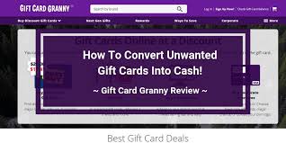 But first determine which discount gift card website to buy from: Gift Card Granny Review Make Money Selling Gift Cards Or Scam
