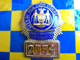 Correction Officer Investigator City Of New York Correction Badge Correctional Officer Law Enforcement Badges