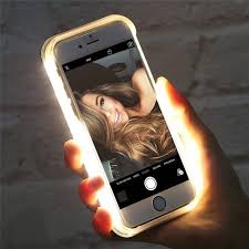 Luxury Luminous Phone Case For Apple Iphone X Perfect Selfie Light Up Glow Sgphybrid Light Up Phone Case Selfie Phone Case Selfie Light