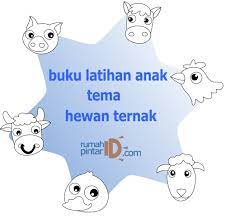 Paud jateng september 30, 2015 contoh rkh rpph paud. Gambar Hewan Tema Binatang Ternak Untuk Anak Anak Rumah Pintar