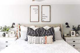Thrift store finds and flea market treasures are the perfect farmhouse compliments, and with these 45+ farmhouse bedroom decor ideas you can experiment and implement in the manner that suits. Add Boho Farmhouse Style To Your Home Three Simple Ways To Make Your Home More Bohemian And Cozy Boho Farmhouse Home Decor Bedroom Master Bedroom Ideas Boho