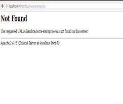 Close Ubuntu 16 04 Other Website Page The Requested Url Was Not Found On This Server Ask Ubuntu