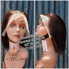 Hie ladies I have a Peruvian Grade12a 08" Full Frontal Wig readily  available for only R750✅️✅️ purchase this wig now and get a free  installation 💃💃 Am based in Elandsfontein and I