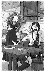 Gurihiru Art For Merida Novels Disney Art Cartoon Styles Character Design References