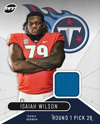 Latest on tennessee titans offensive tackle isaiah wilson including news, stats, videos, highlights and more on espn. Pff On Twitter With The 29th Overall Selection In The 2020 Nfl Draft The Tennessee Titans Select Isaiah Wilson Ot Georgia