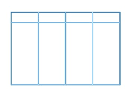 Blank 4 Column Chart By Erin Rubino Teachers Pay Teachers