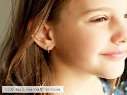 Little Hoop Earrings for Girl