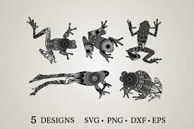 Download 1 Frog Zentangle Svg Designs Graphics PSD Mockup Templates