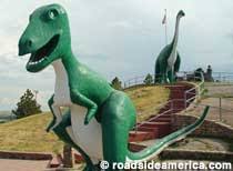 Established in may 1936, dinosaur park is set on a hill and houses seven life size dinosaur structures. Rapid City Sd Dinosaur Park