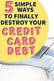 Check the interest rate section of your statements to see which credit card charges the highest interest rate, and concentrate on paying that debt off first. 5 Simple Ways To Pay Off Credit Card Debt Plan Save Play Credit Cards Debt Debt Payoff Credit Card Debt Payoff