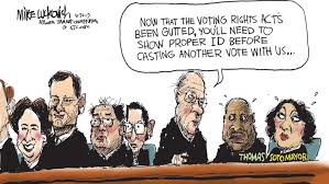 With the voting rights act, congress prohibited southern states from using literacy tests to determine eligibility to vote. States Rights Resurgent The Attack On The Voting Rights Act Southern Spaces