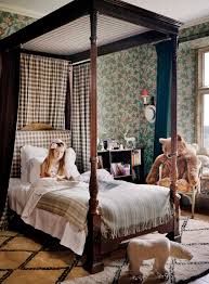 Check out this fantastic collection of vogue wallpapers, with 25 vogue background images for your desktop, phone or tablet. Plum Sykes Home England Vogue Canopy Bed Childrens Room Little Girl Wallpaper Beni Ourain Rug English Country House Interior Decoration Style Katie Considers