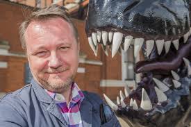 Supersaurs Sculpture Designed By Jay Jay Haber Amaçlı Stok Fotoğrafı