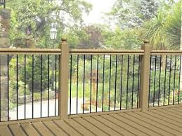 Diy weekend deck project part 4 installing deck railings. Straight Black Metal Decking Balusters Pack Of 4 Deck Rail Panel Spindles 5055184598954 Ebay