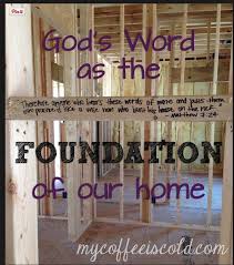 When Having A House Build Have Family And Friends Come By And Write Notes And Scripture On The Founda House Under Construction House Blessing Building A House