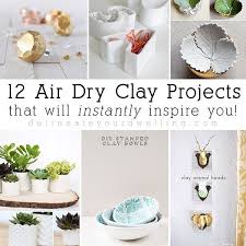 12 Incredible Air Dry Modeling Clay Ideas From Craft Projects Creative Ideas And Simple Techniques Th Air Dry Clay Projects Crayola Air Dry Clay Air Dry Clay