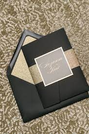 40 Luxurious Glitter Wedding Invitation Ideas Outfits Styler Wedding Invitation Gold Black Black Gold Wedding Foil Wedding Invitations