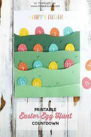 Free Printable Easter Egg Hunt Countdown Easter Printables Free Easter Countdown Easter Egg Hunt