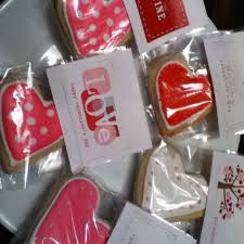 30 cute cookie wrappers to buy or diy. Valentine Sugar Cookies Packaged For Bake Sale Valentine Sugar Cookies Christmas Cookies Decorated Bake Sale