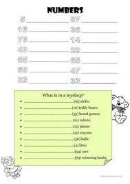 English Esl Numbers 1 100 Worksheets Most Downloaded 14 Results