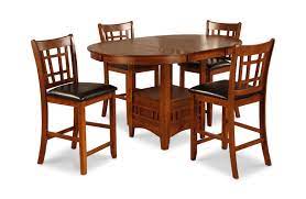 Get great deals on arts & crafts/mission style dining furniture sets with 8 pieces. Mission Park Dining Set Hom Furniture