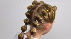 It's a versatile look that can be styled formally or casually, depending on your personal taste. Double Bubble Braid Tutorial 2020 Hairstyles For Little Girls Hair Tutorial By Littlegirlhair Youtube
