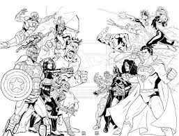 Lego marvel superheroes color pages. Avengers Vs Justice League By Mannymederos On Deviantart Dc Coloring Pages Justice League Coloring Pages Marvel Coloring Pages