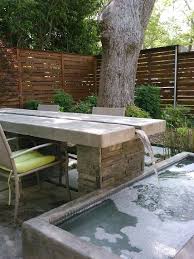 La Maison Boheme Courtyard And Table Fountain Backyard Table Fountain Water Features In The Garden