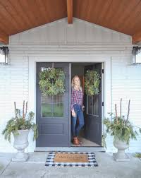 This is another exterior that we were super inspired by during one of. White Farmhouse Exterior Transformation Before After