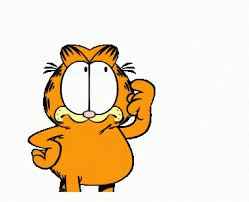 Garfield Thinking Gif Garfield Thinking Think Discover Share Gifs Cute Gif Garfield Animation