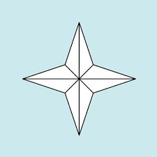 Estrelas Do Norte 1 Divisao Stars 4 Point Star Star Art
