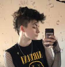 Skinnbnes On Instagram Short Punk Hair Punk Hair Androgynous Hair