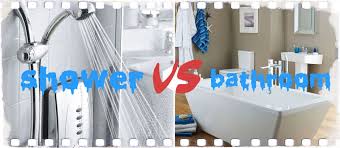 Shower Vs Bath Basic Shower Curtain Shower Shower Curtain