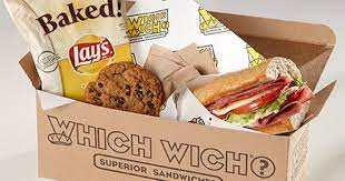 Which Which Gift Card Catering Menu Food Sandwich Shops