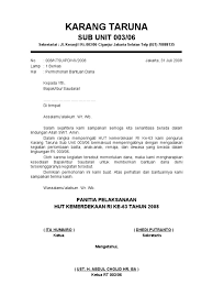 Tips supaya proposal segera disetujui. Contoh Proposal 17 Agustus 17 Agustus Tulisan Surat