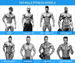 20 top male fitness models 2017 2018