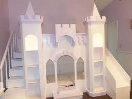 new custom princess eleanor s castle loft bunk playhouse bed castle bed little girl beds loft bed plans