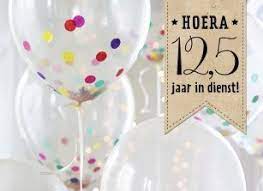 12 5 Jarig Jubileum Werk Werk Jubileum Trouwkaart Verjaardagswensen
