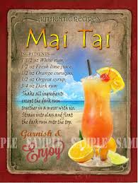 Mai Tai Ingredients 1 2 Oz Fresh Lime Juice 