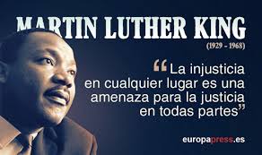 Resultado de imagen para frases de martin luther king