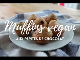 Une Recette Facile Et Rapide De Muffins Vegan Aux Pepites De Chocolat Avec Des Ingredients Que Vous Avez Dans Vos Placa En 2020 Pepite Chocolat Recette Muffin Recette