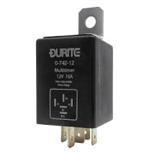 Timer relay adjustable 12 volt 10 amp alt/adjtimerrela12v. 0 742 12 Durite 12v Programmable Relay Arc Components Ltd