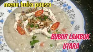 Bubur lambuk ini disediakan oleh kak norihan dan suaminya haji haron di surau ad dhuha. Resepi Bubur Lambuk Utara Kanji Tips Nasi Cepat Hancur Youtube